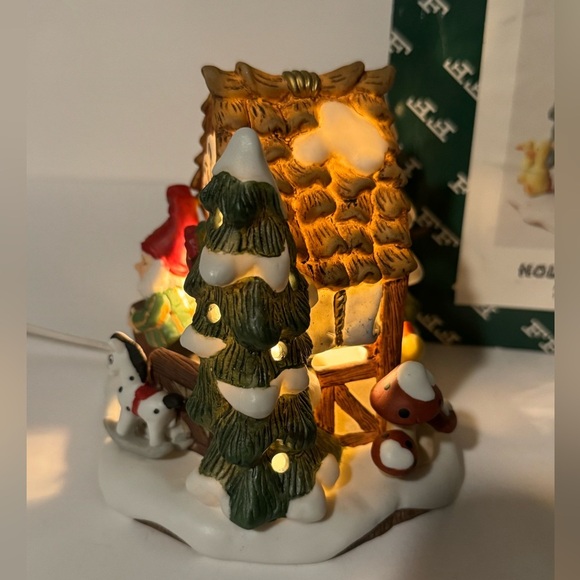 Fitz and Floyd “Toymakers workshop” holiday Hamlet 1993 -lights up - Picture 4 of 8